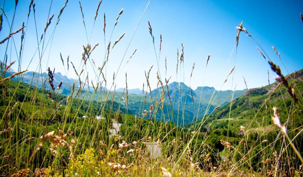 Free Image of Mountain landscape in Pyrenees 