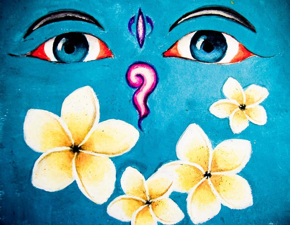 Free Image of Painting ohm 