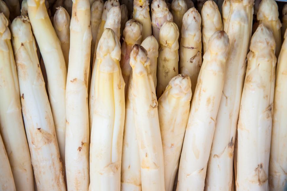 Free Image of White Asparagus 
