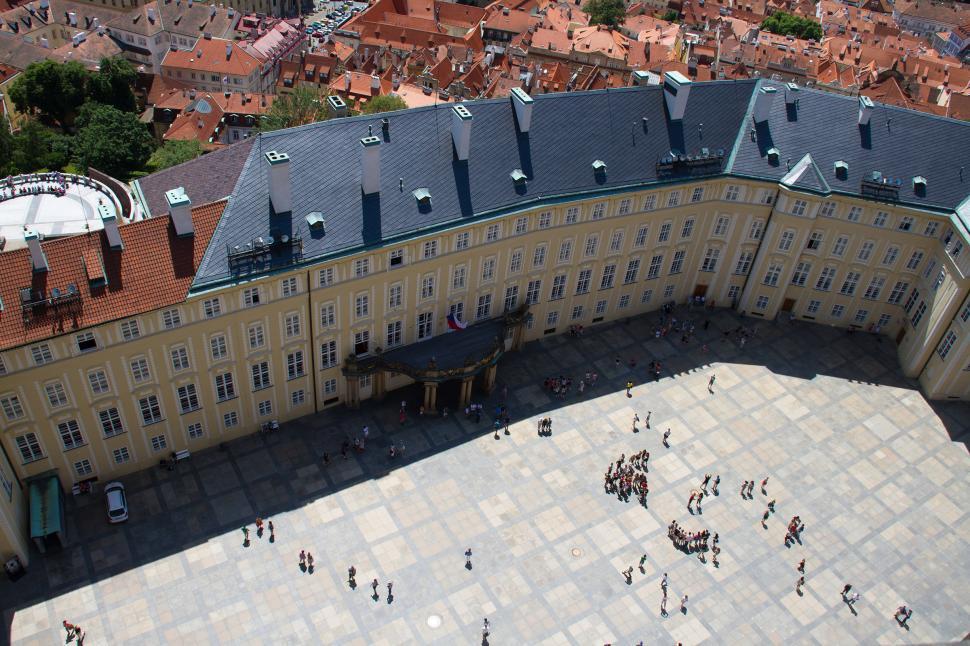Free Image of Prague Castle Courtyard 