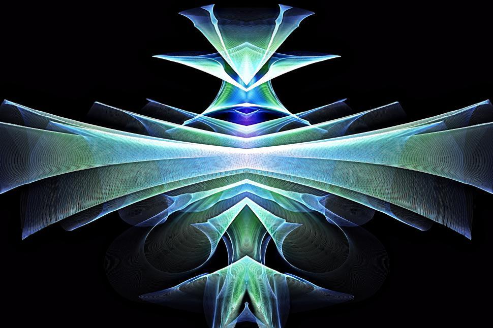 Free Image of Painted Fractal Flame 