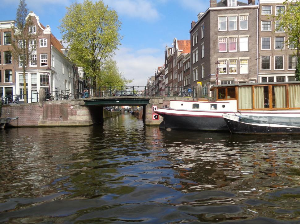 Free Image of Amsterdam Canals 