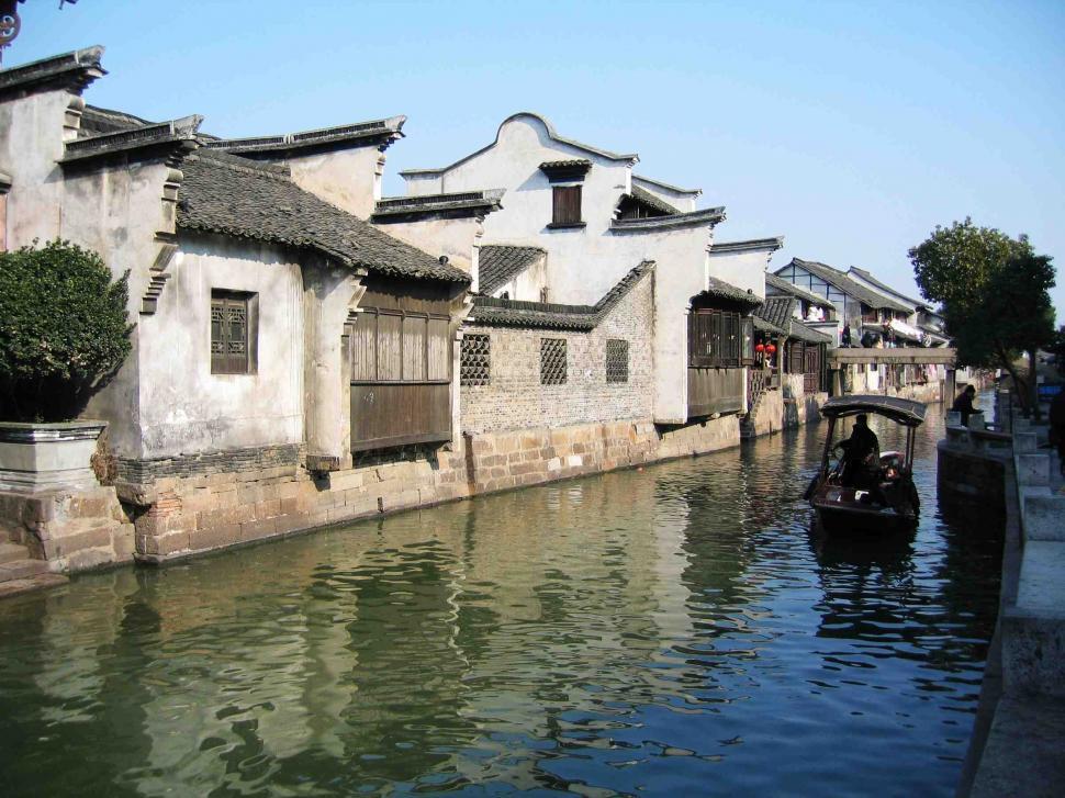 Free Image of Chinese town 