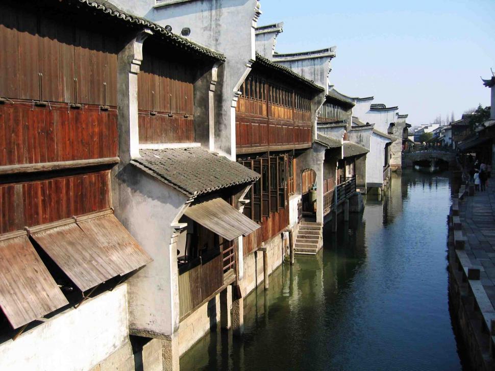Free Image of Chinese town 