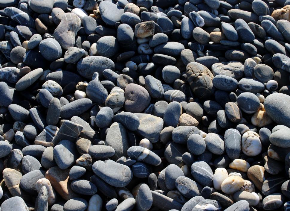 Free Image of Dark Pebbles 