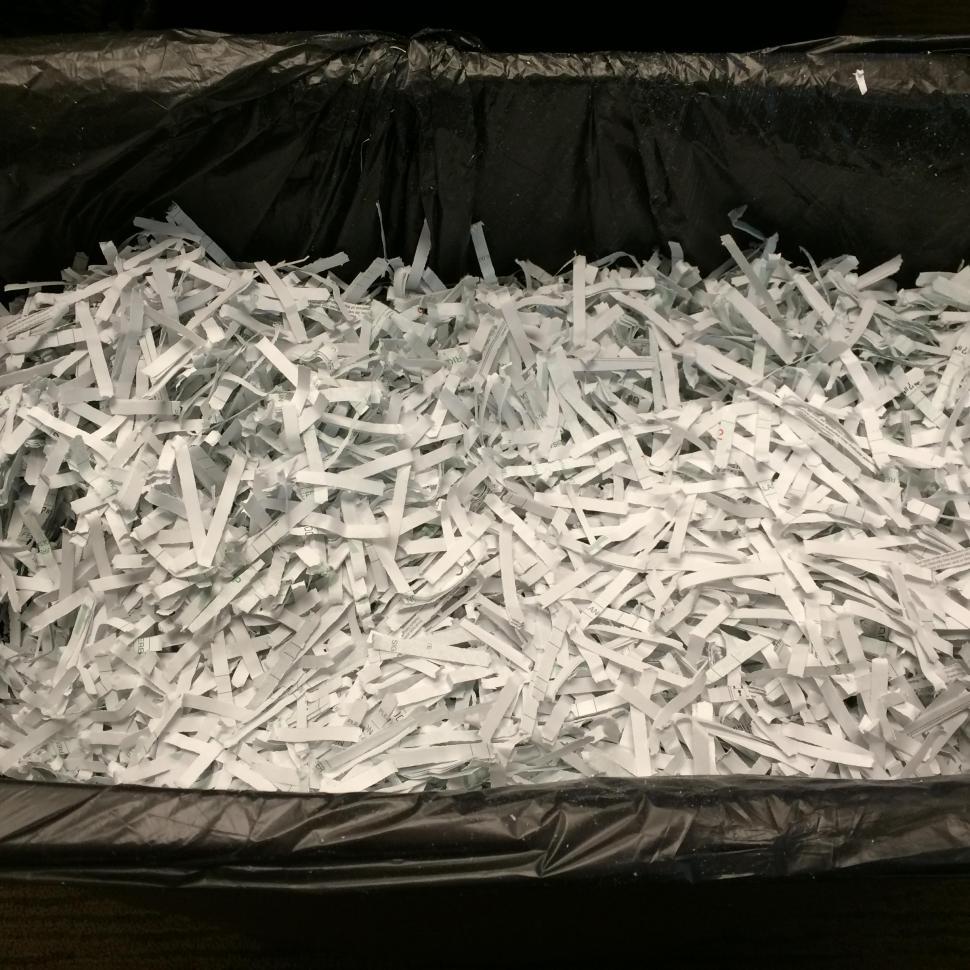 Free Image of Shredded Paper 