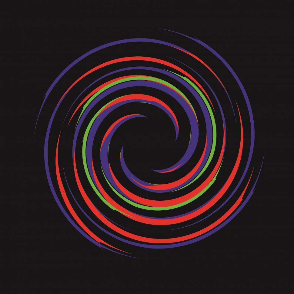 Free Image of Colorful Swirls  