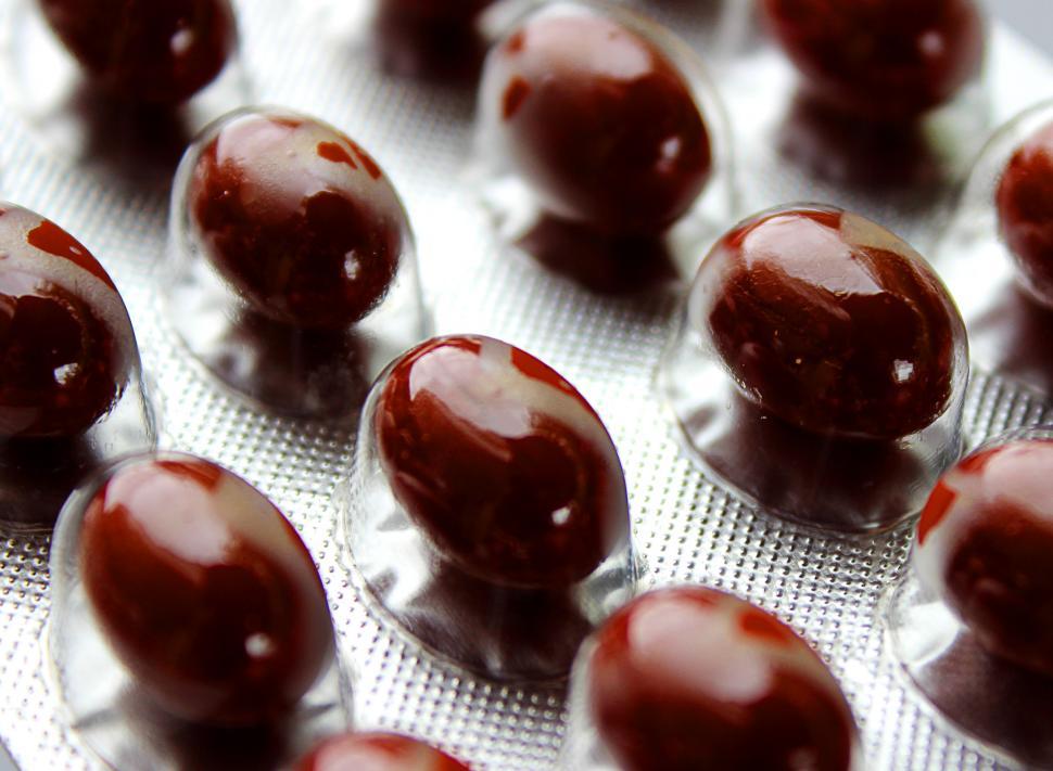 Free Image of  Omega 3 gel capsules 