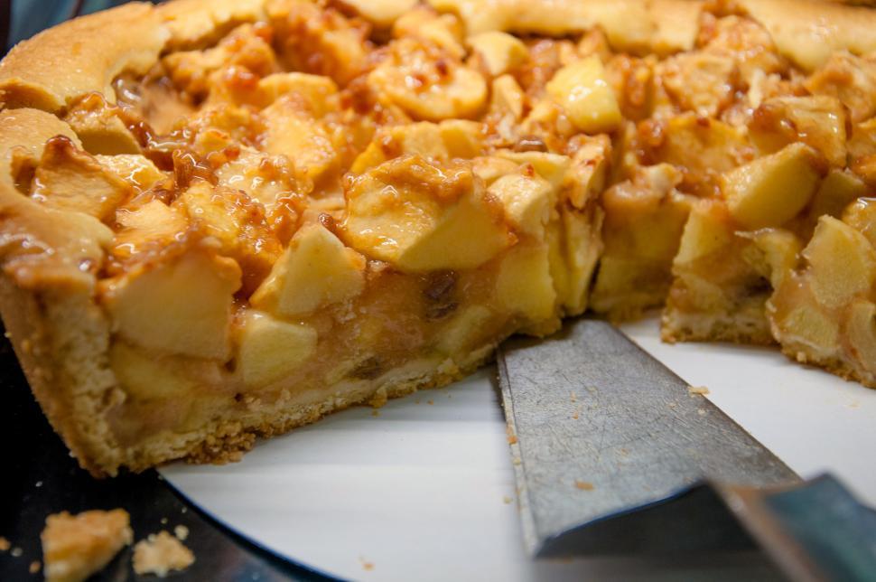 Free Image of homemade apple pie 