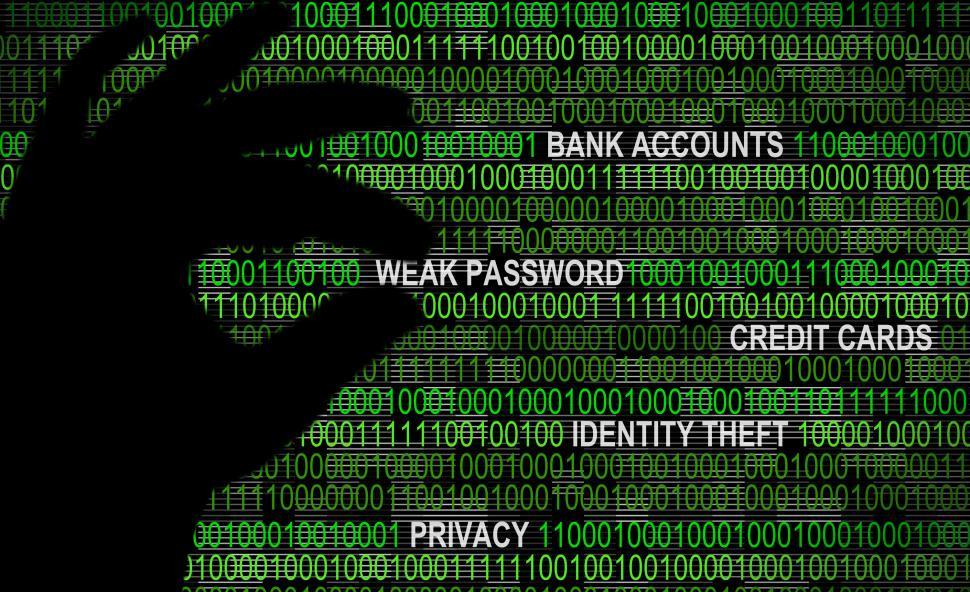 Free Image of Cybersecurity - Weak Password Concept 