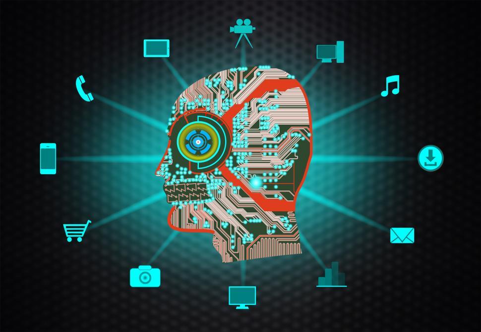 Free Image of Information Technology Concept - Homo connectus 