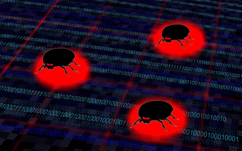 Free Image of Computer Code Language with Bugs 