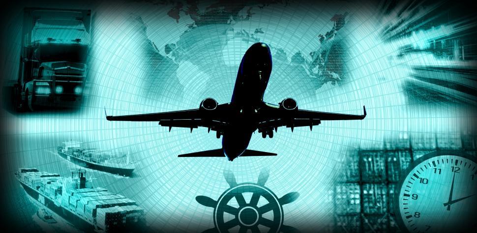 Free Image of Global logistics and freight concept 