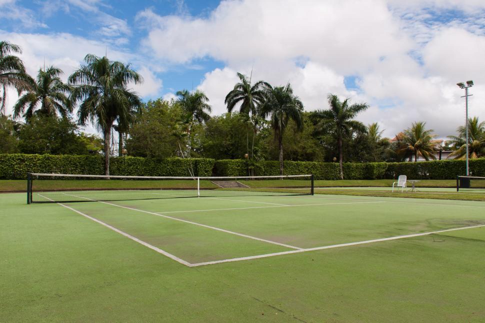 Free Image of Tennis court 