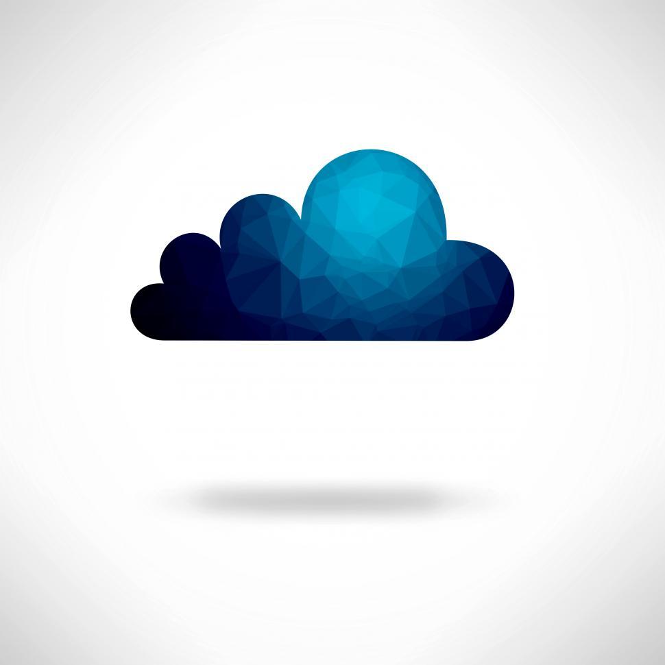 Free Image of Creative cloud background for business 