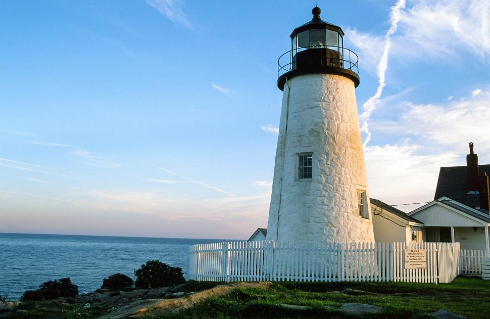 Free Image of Pemaquid Point  Lighthouse 