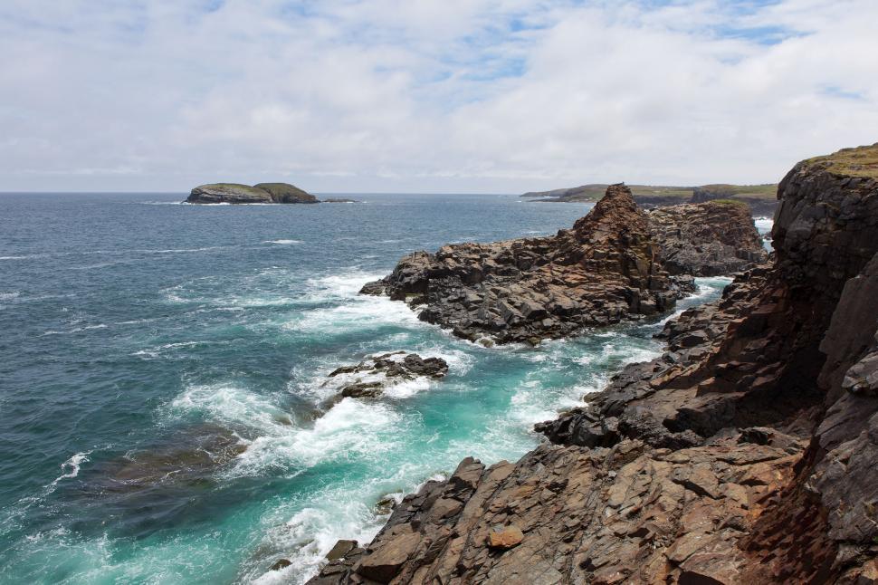 Free Image of Rocky Coastline 