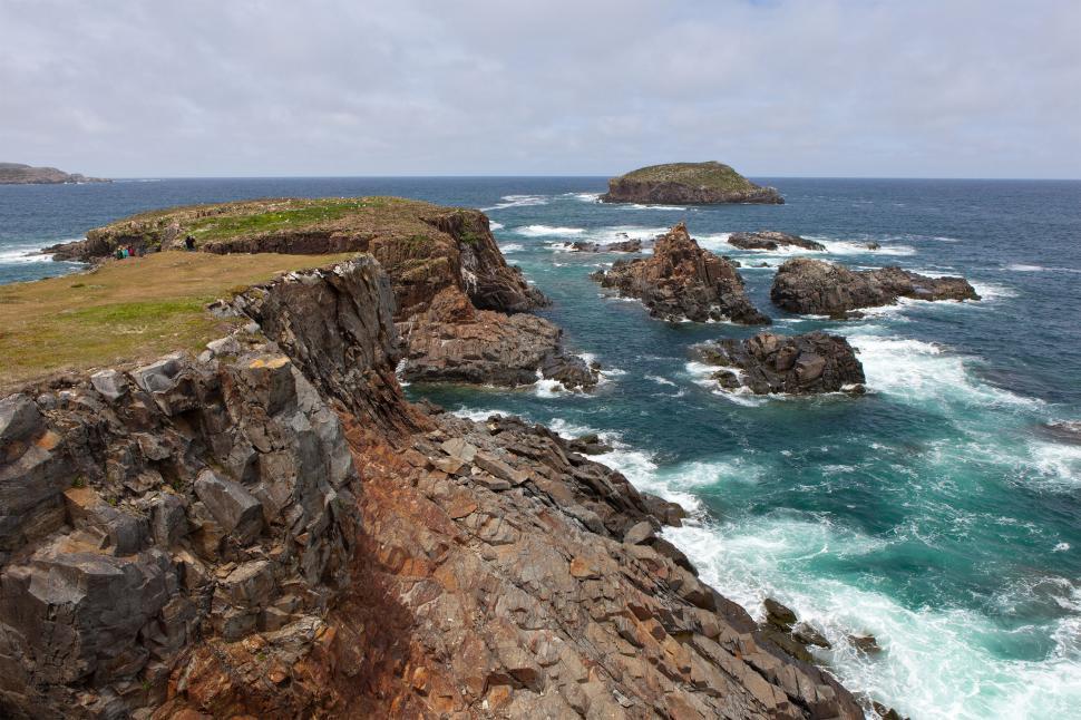 Free Image of Rocky Coastline 