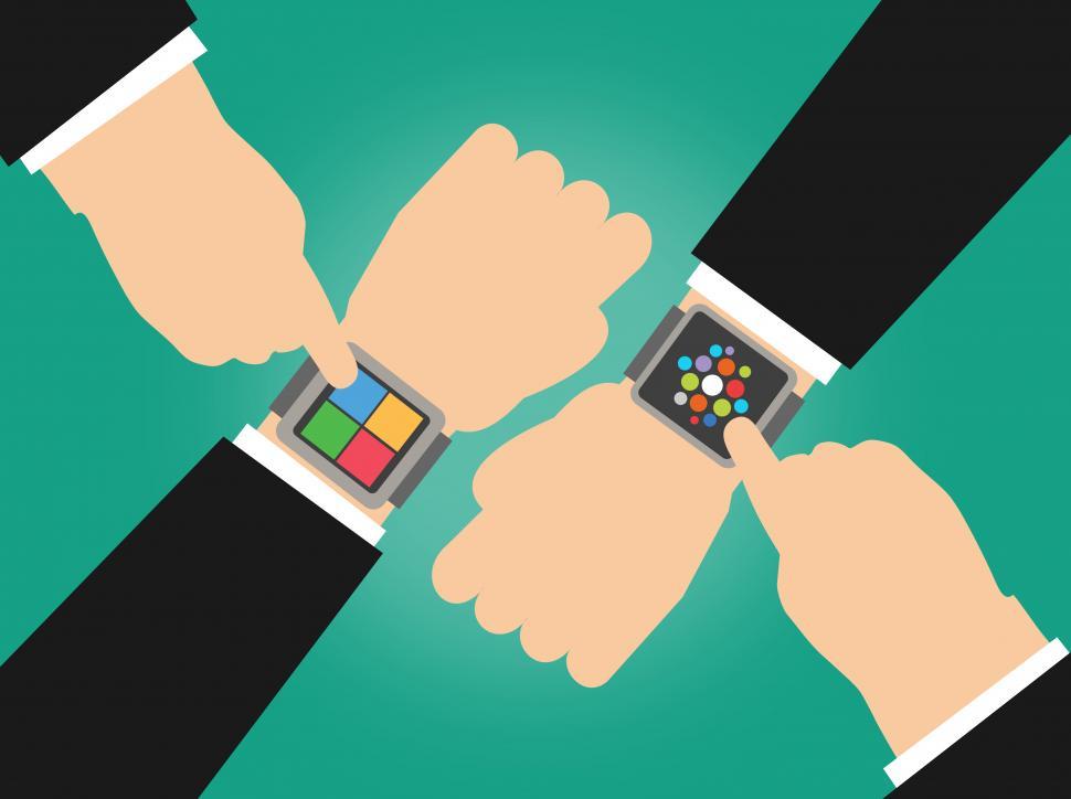 Free Image of Wearables - The Great Smartwatch Scramble 