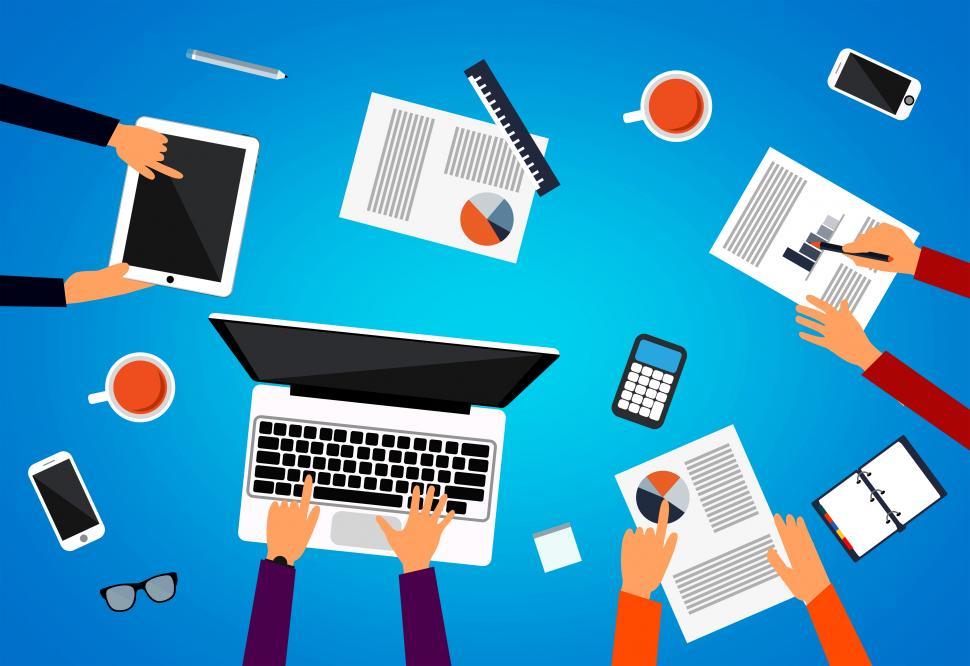 Free Image of Business meeting - Teamwork concept 