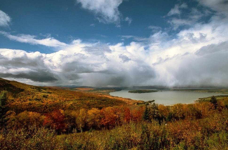 Free Image of Height of land 