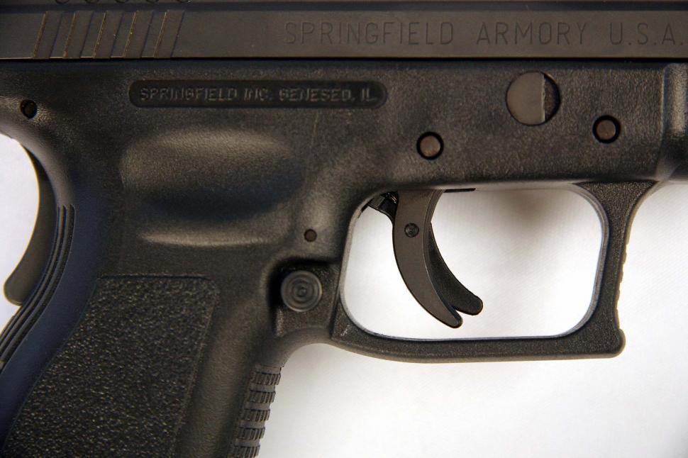 Free Image of Close up of trigger 