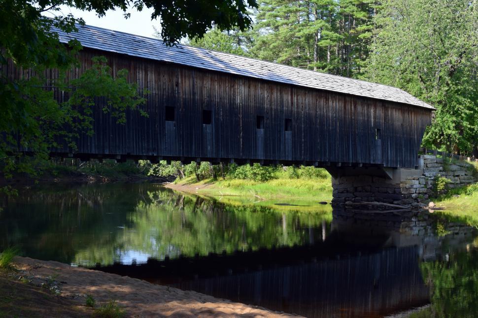 Free Image of Covered Bridge 
