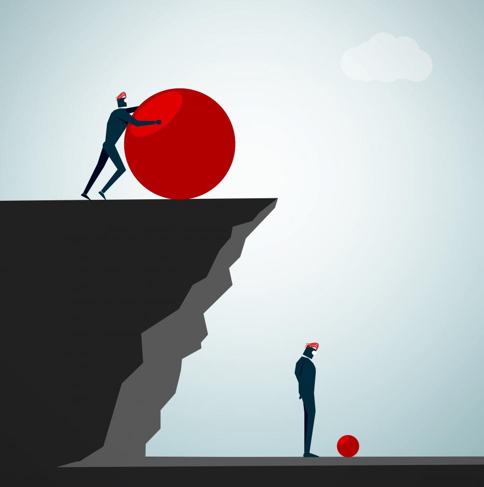 Free Image of Competition between coworkers 
