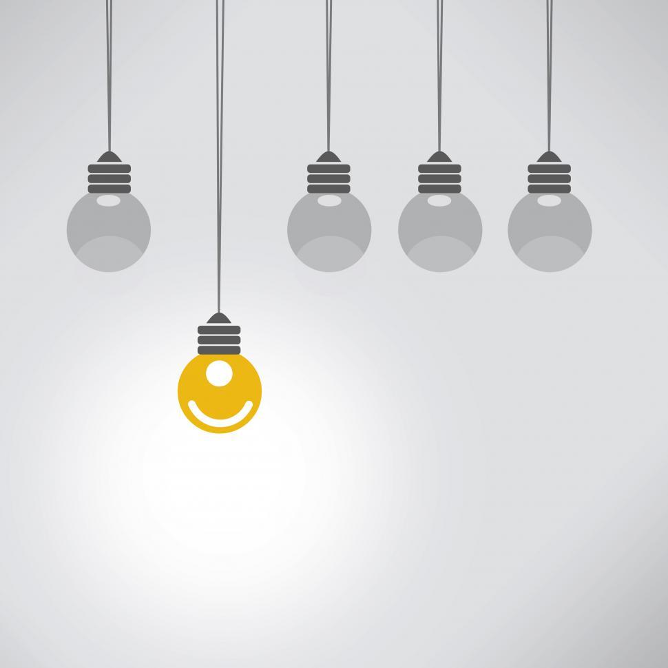 Free Image of Be different and think positive concept 