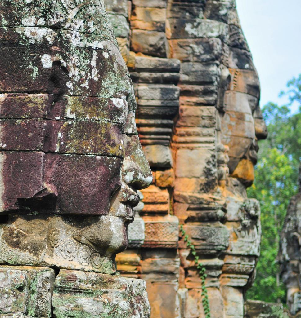 Free Image of Carved stone 