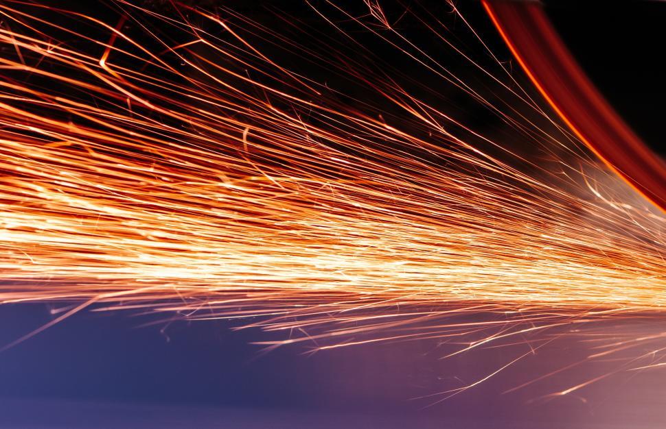 Free Image of Spark background 