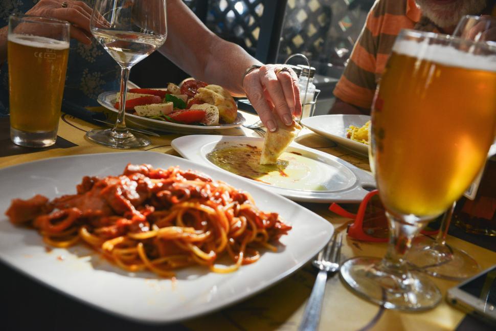 Free Image of A restaurant table 