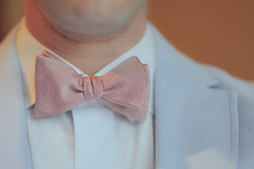 Free Image of Bow tie closeup 
