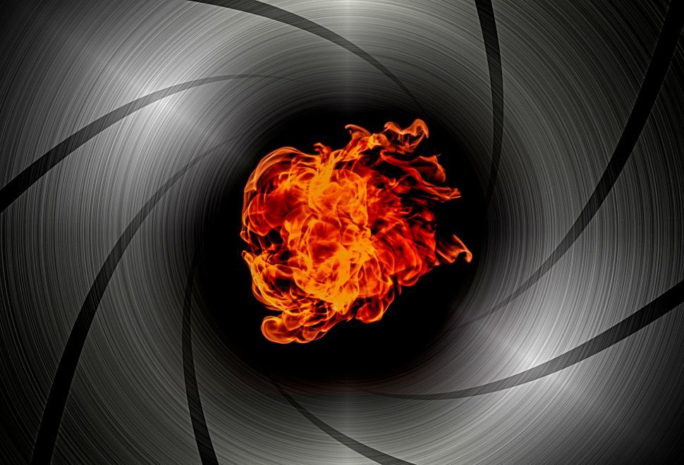 Free Image of Shooting through the barrel of a gun 
