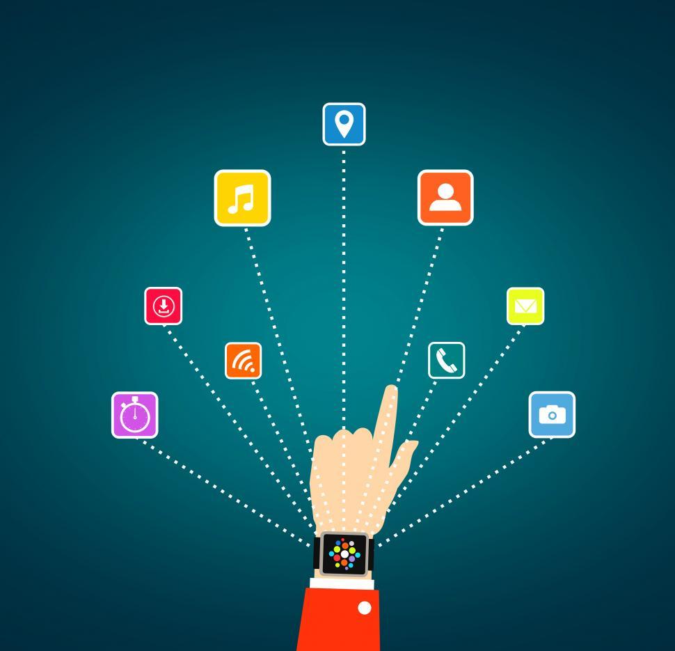 Free Image of Wearable and smartwatch technology - Concept 