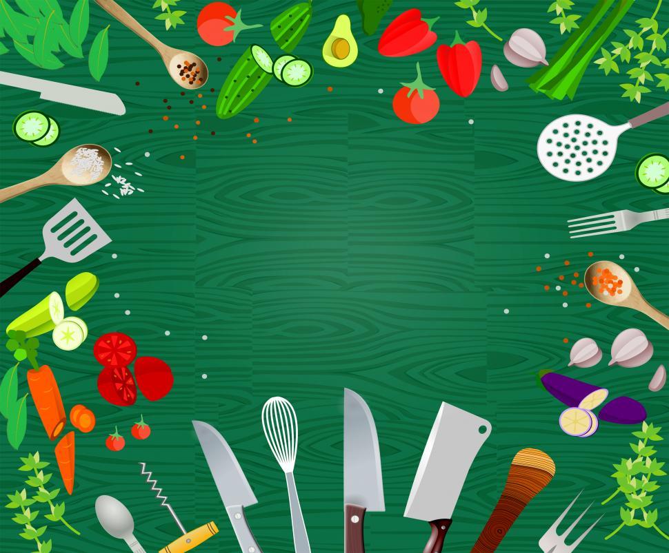 Free Image of Healthy eating and cooking concept 
