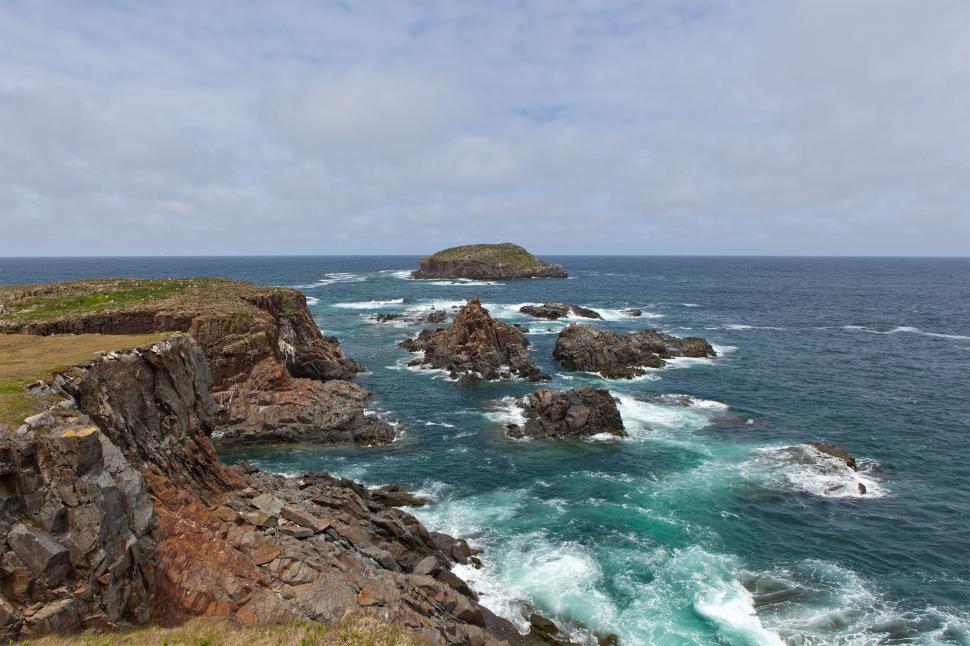 Free Image of Rocky Coastline 