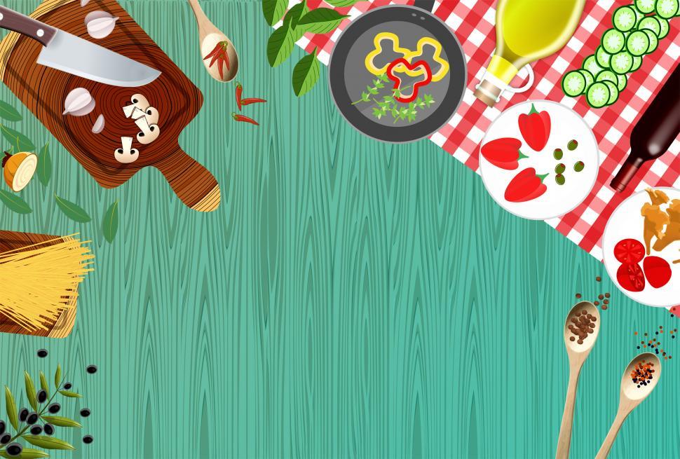 Free Image of Eating well - Healthy italian food ingredients 