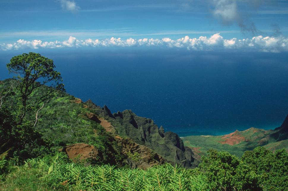 Free Image of Na Pali Cliffs 