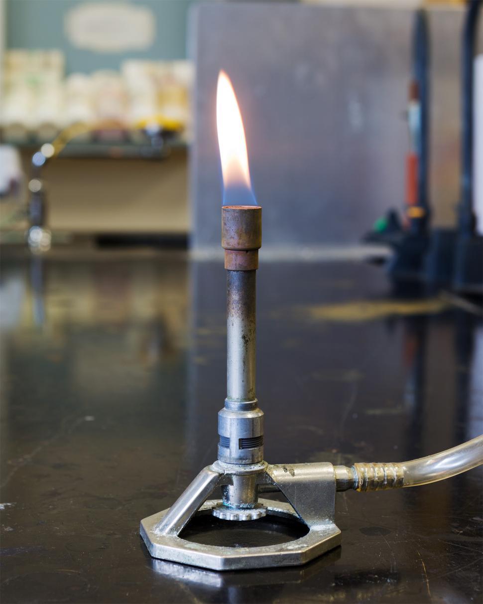 Free Image of Bunsen Burner 