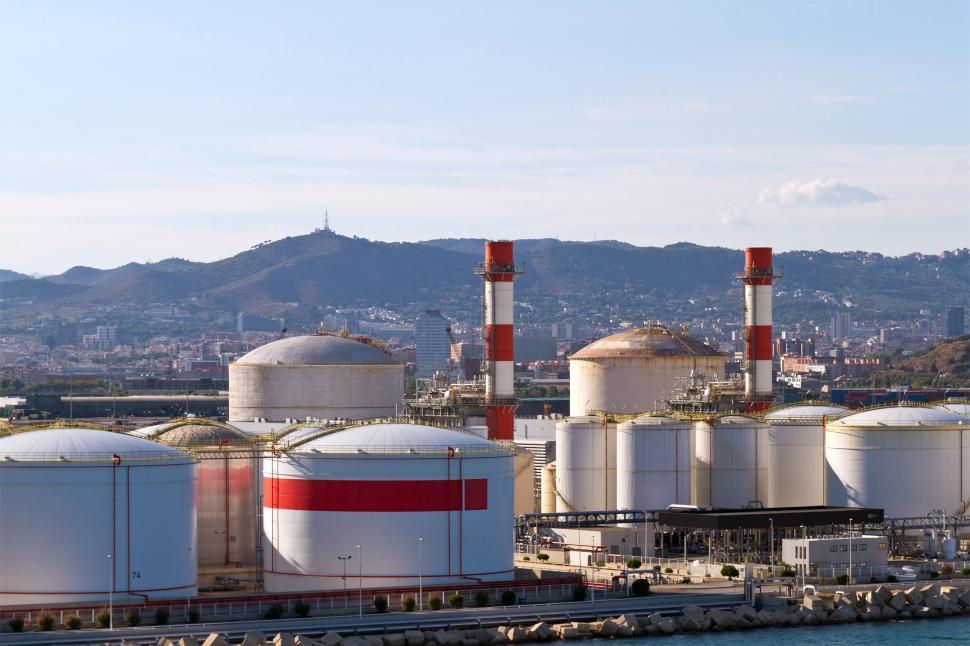 Free Image of Oil Storage 