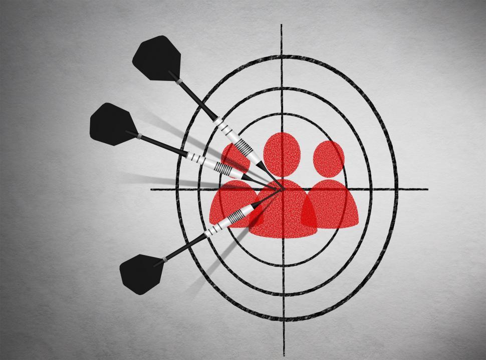 Free Image of Marketing - Target groups concept 