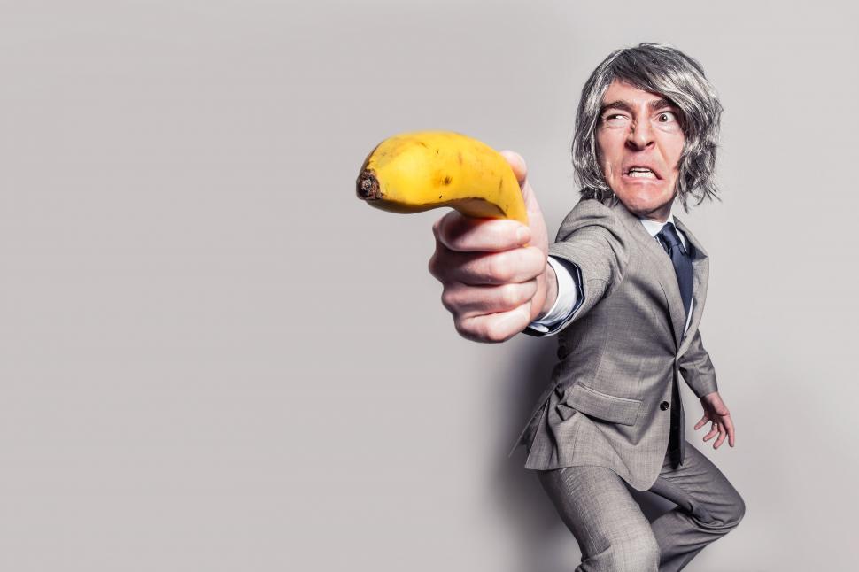 Free Image of Banana pistol 