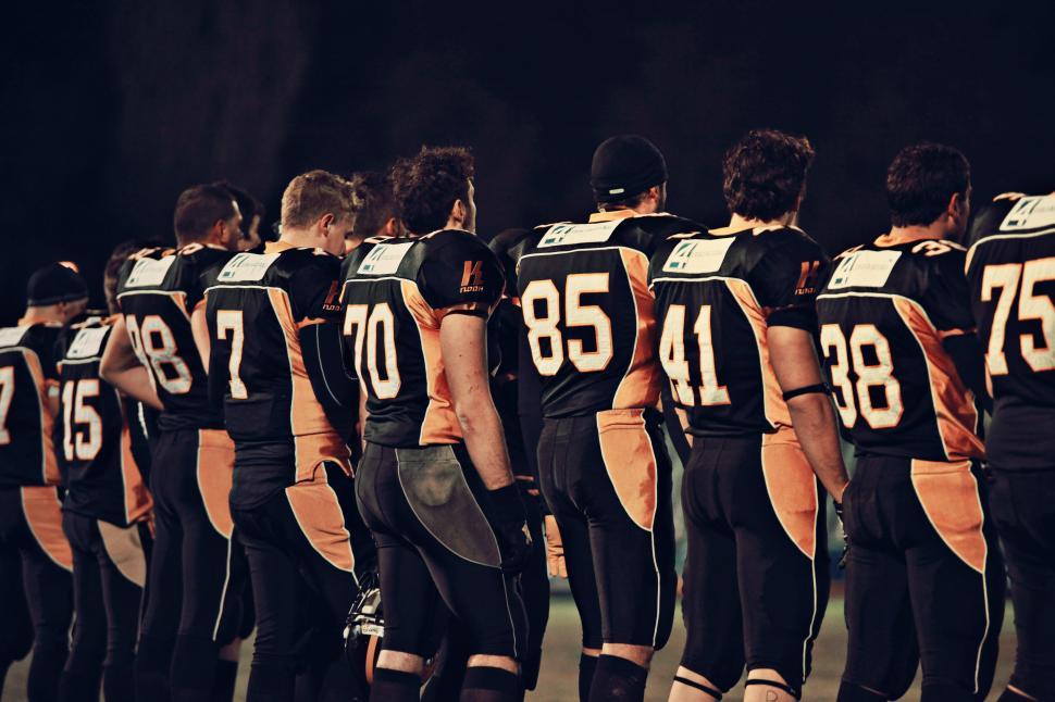 Free Image of Rugby team  
