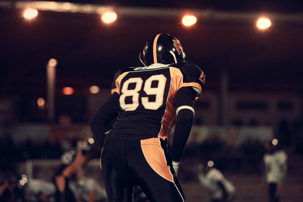Free Image of Rugby player 