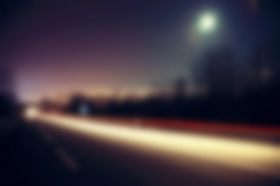 Free Image of Blurred road 