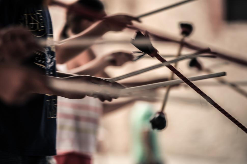 Free Image of Juggling sticks 