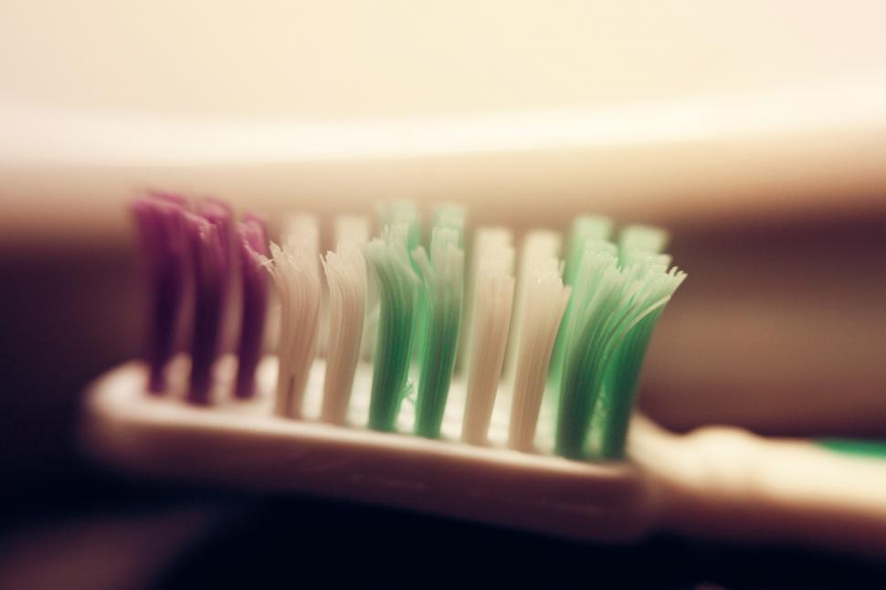 Free Image of Old toothbrush 