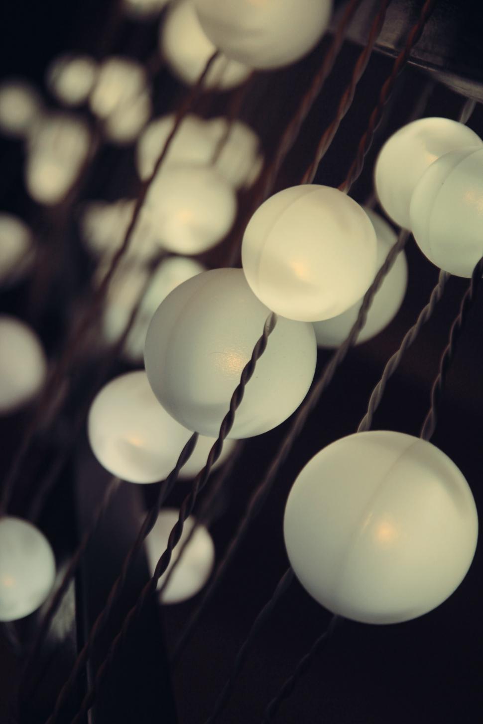 Free Image of  Close up of decorative light  