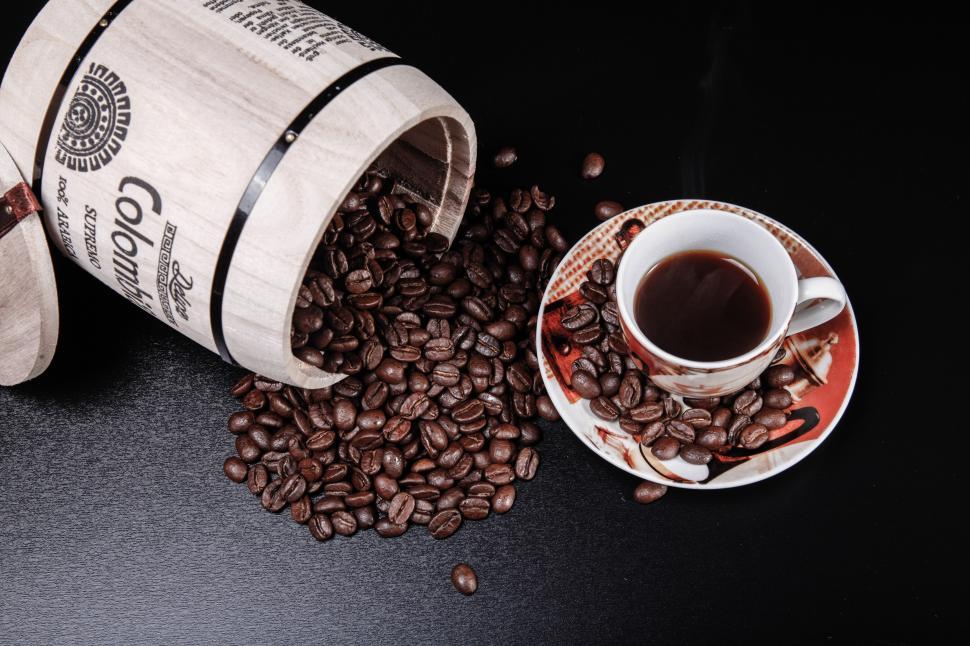 Free Image of Coffee beans 